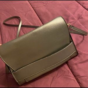 Silver Crossbody Purse